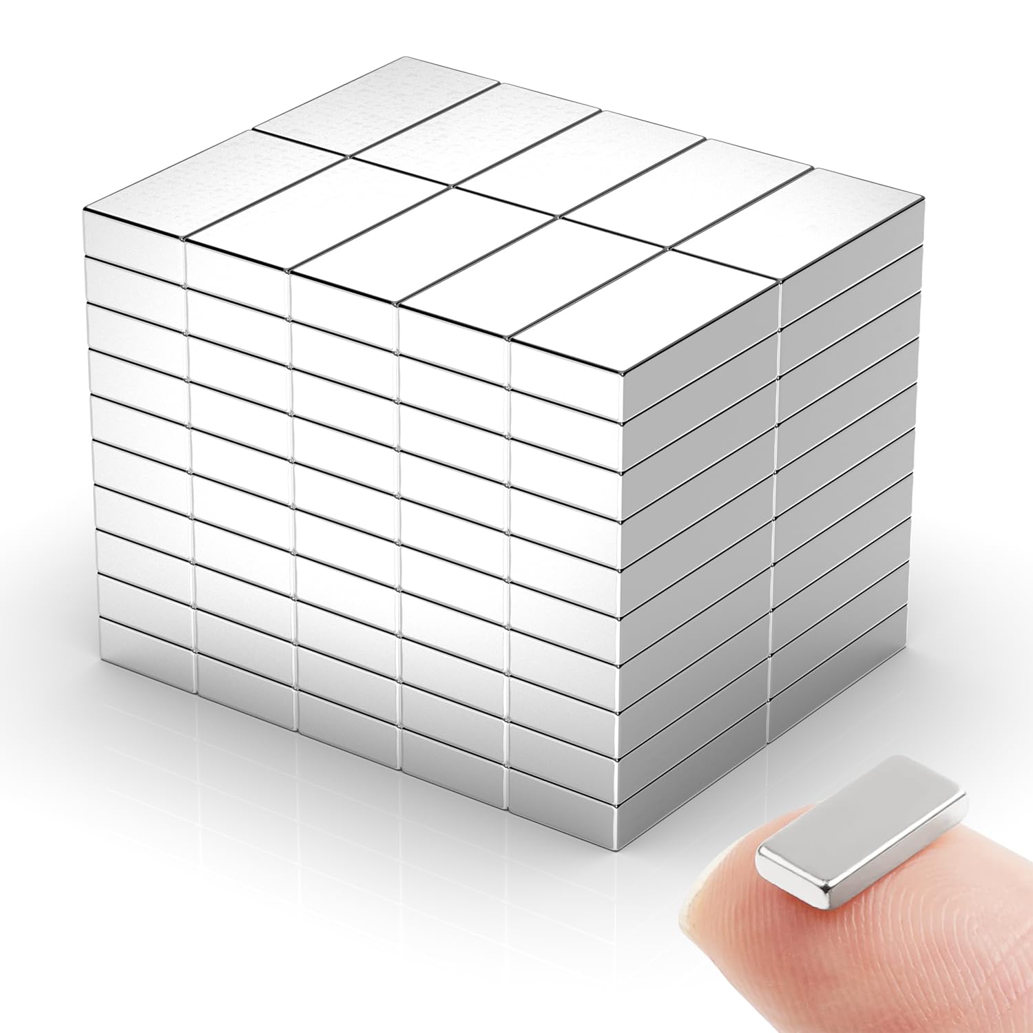 Rare Earth Neodymium Magnets with Double Sided Adhesive, 60x10x3 mm, 8 Pack — Amazon image 14