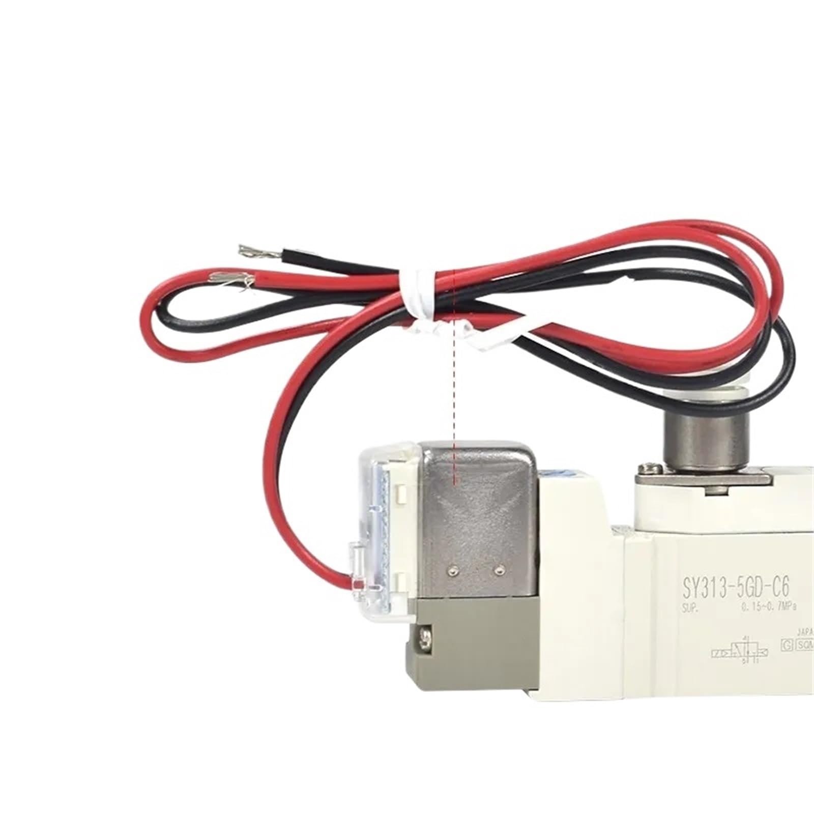 Bobine d'électrovanne SY3120 DC12V avec connecteur type D