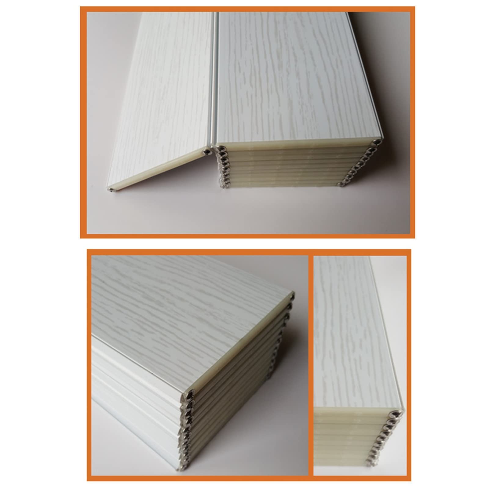 Copertura Vasca da Bagno Coprivasca Pieghevole, Pannello Isolante Impermeabile E Antipolvere Per Vasche Da Bagno, Coprivasca A Tapparella In PVC, Si Utilizza Per Vasche Da Bagno Con Larghezza Di 66cm/