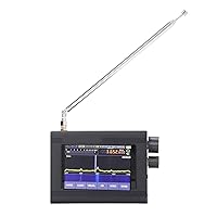 Vista 1 de SDR Receiver Radio Receiver 3.5 Inch LCD Touch Screen Software Defination Radio Receiver AM SSB NFM WFM Full Bands Receiver 50Khz2GHz