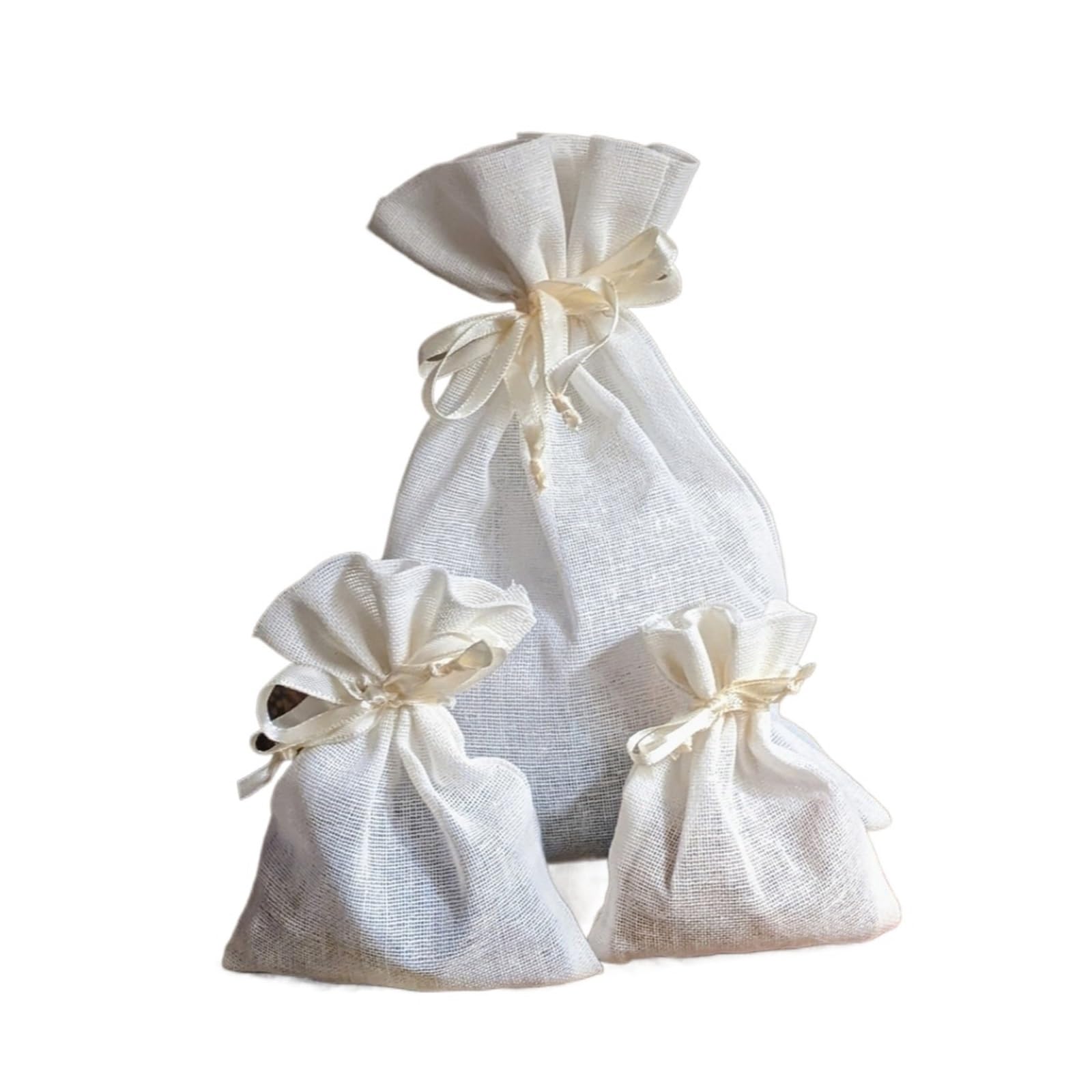 Borsa Damigella in Raso Borsa con Coulisse in Mussola