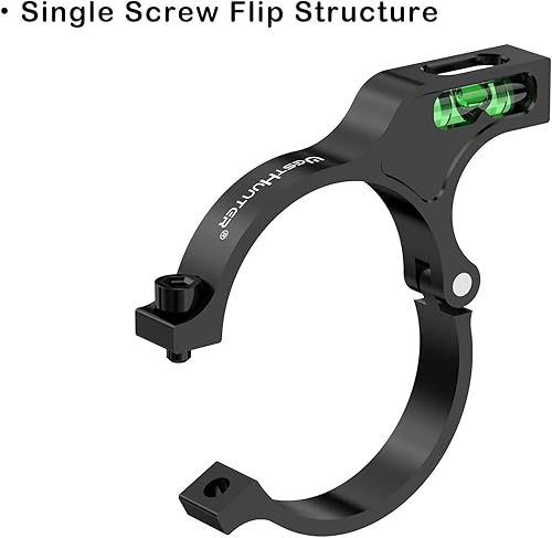 Miniatura 3 de WestHunter Óptica Rifle Scope Nivel de burbuja para tubo de 1.181 in1.339 in - Disparo de precisión y competencia