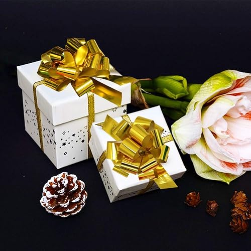 Miniatura 3 de Lulu Home Lazos coloridos navideños surtidos para envolver regalos, 24 unidades