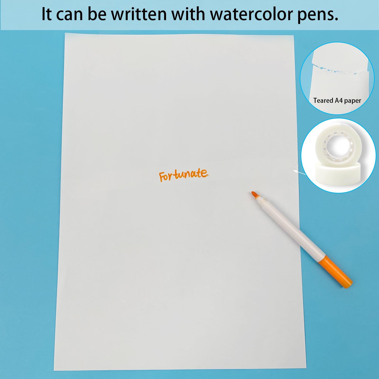 Ykimok 15 Rolls Invisible Matte Tape Refills for Dispenser, 0.7-Inch Wide, 27.3 Yards Long, Perfect for Gift Wrapping, Crafts, Home, School, Office - Image 4