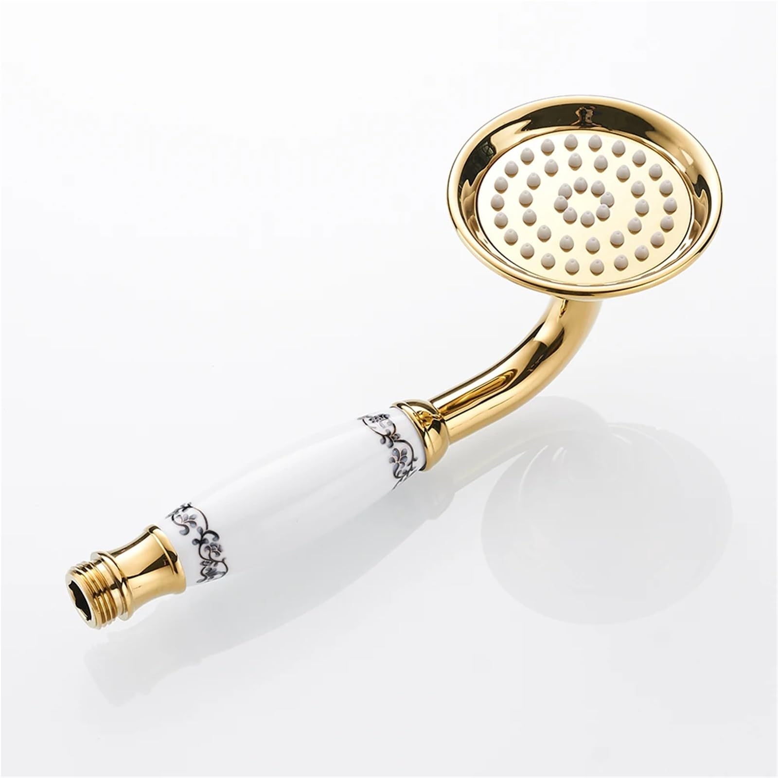 Alcachofa-ducha-Retro Rociador de mano con cabezal ducha latón antiguo