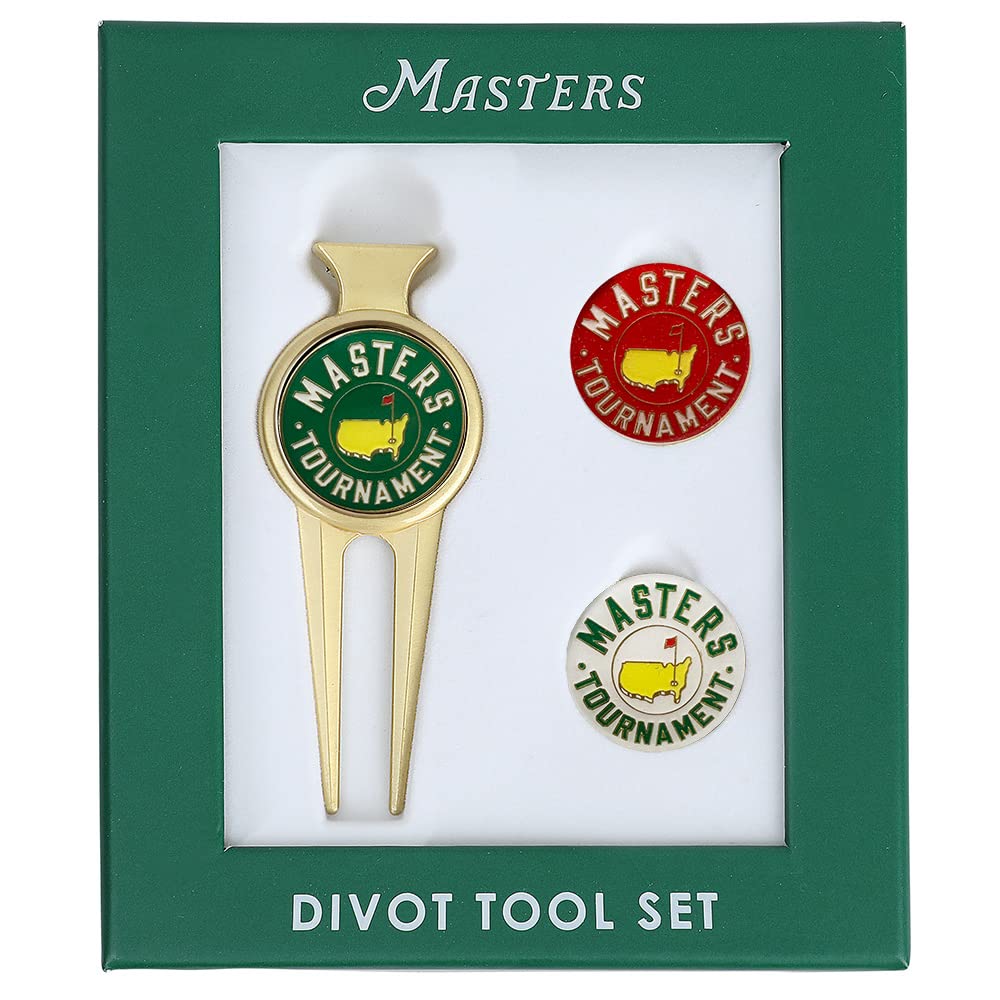 Amazon | Authentic Masters ゴルフボールマーカー&ディボットツール