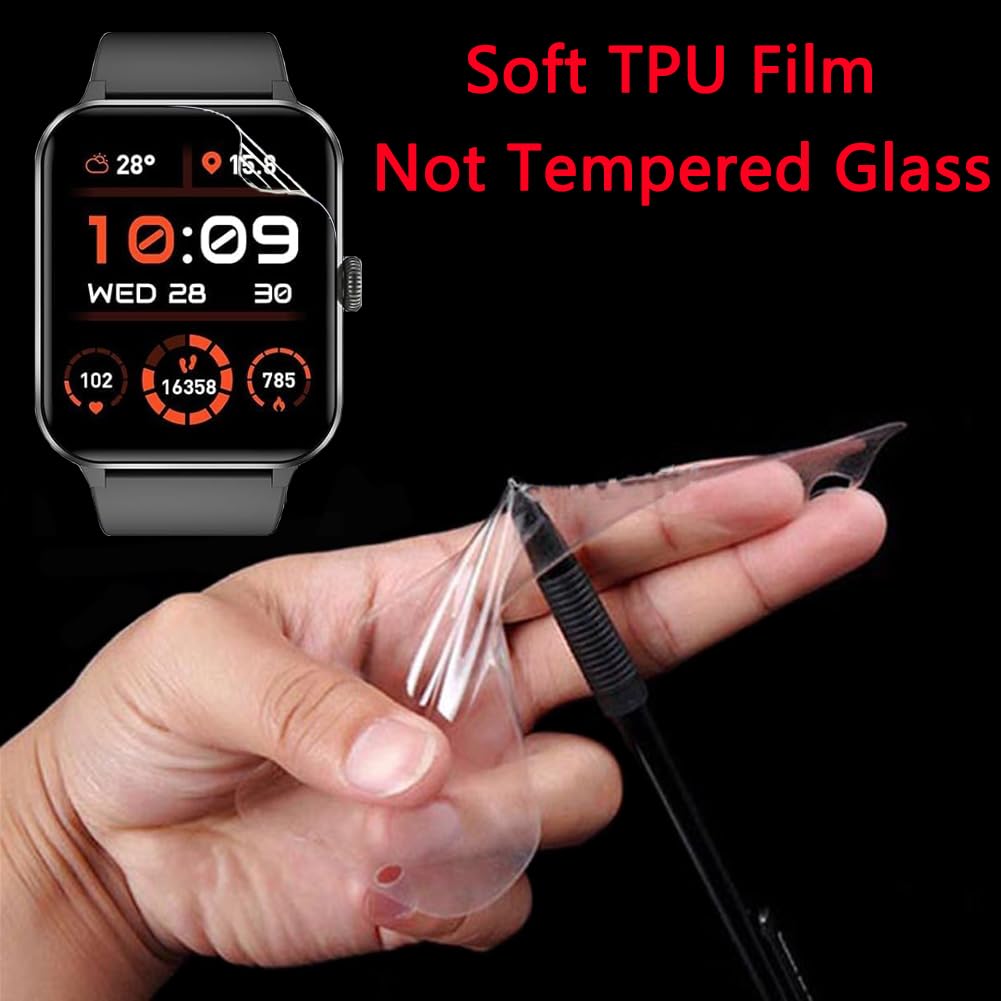 Blueshaweu Pellicola protettiva compatibile con smartwatch