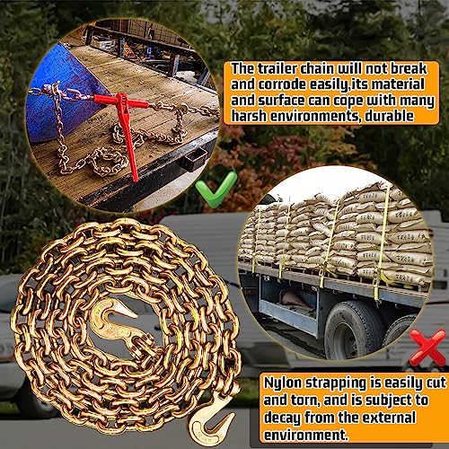 SENKEYFE Corrente de transporte G80 de 3/8