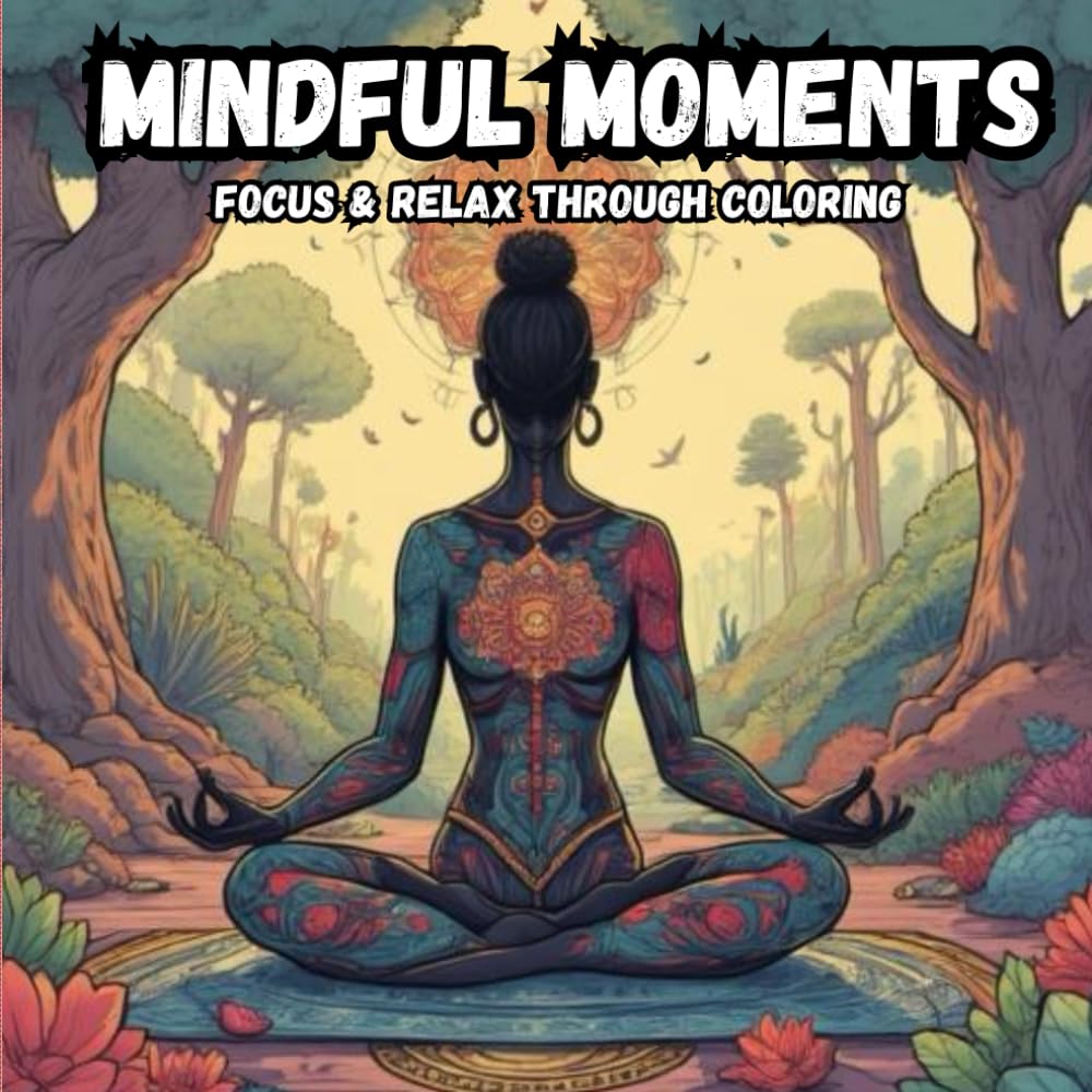 An adult coloring book designed to enhance focus and mental clarity: Find peace and unwind in the beauty that exists beyond the rush of everyday life