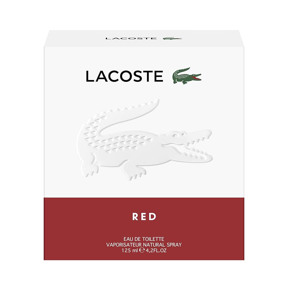lacoste lacoste red