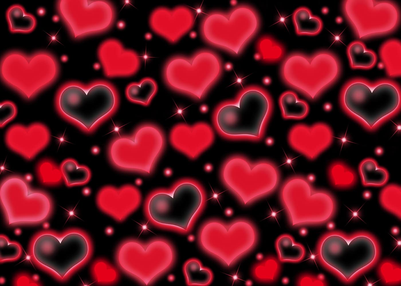 CapiSco 7x5FT Red Heart Photo Backdrop Early 2000s 90s Birthday Homies Party Banner Decorations Valentine's Day Glitter Heart 18th 30th Women Men