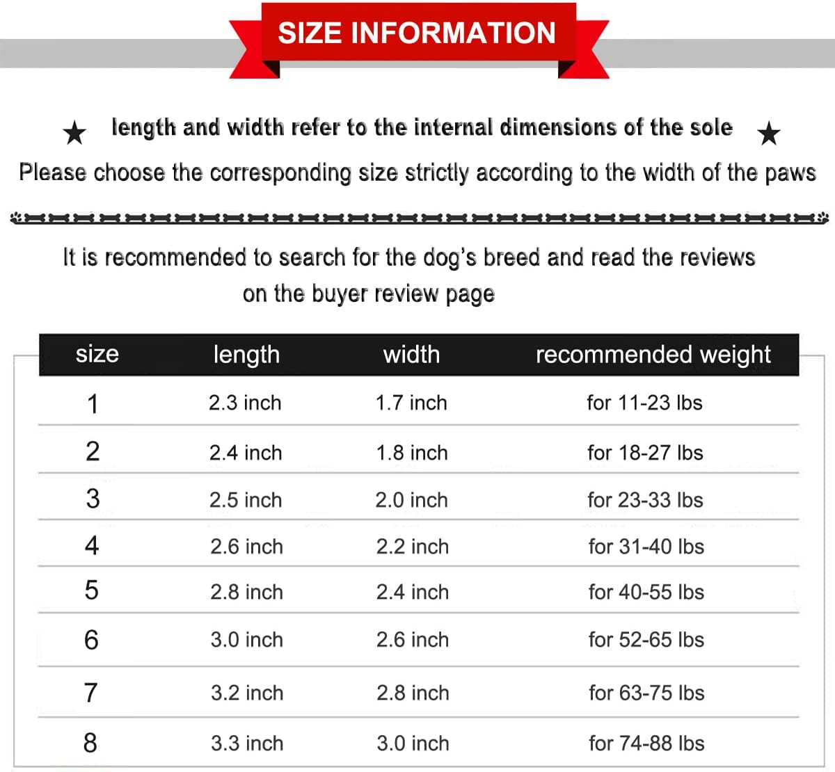 QUMY Dog Boots Waterproof Shoes for Dogs with Reflective Straps Rugged