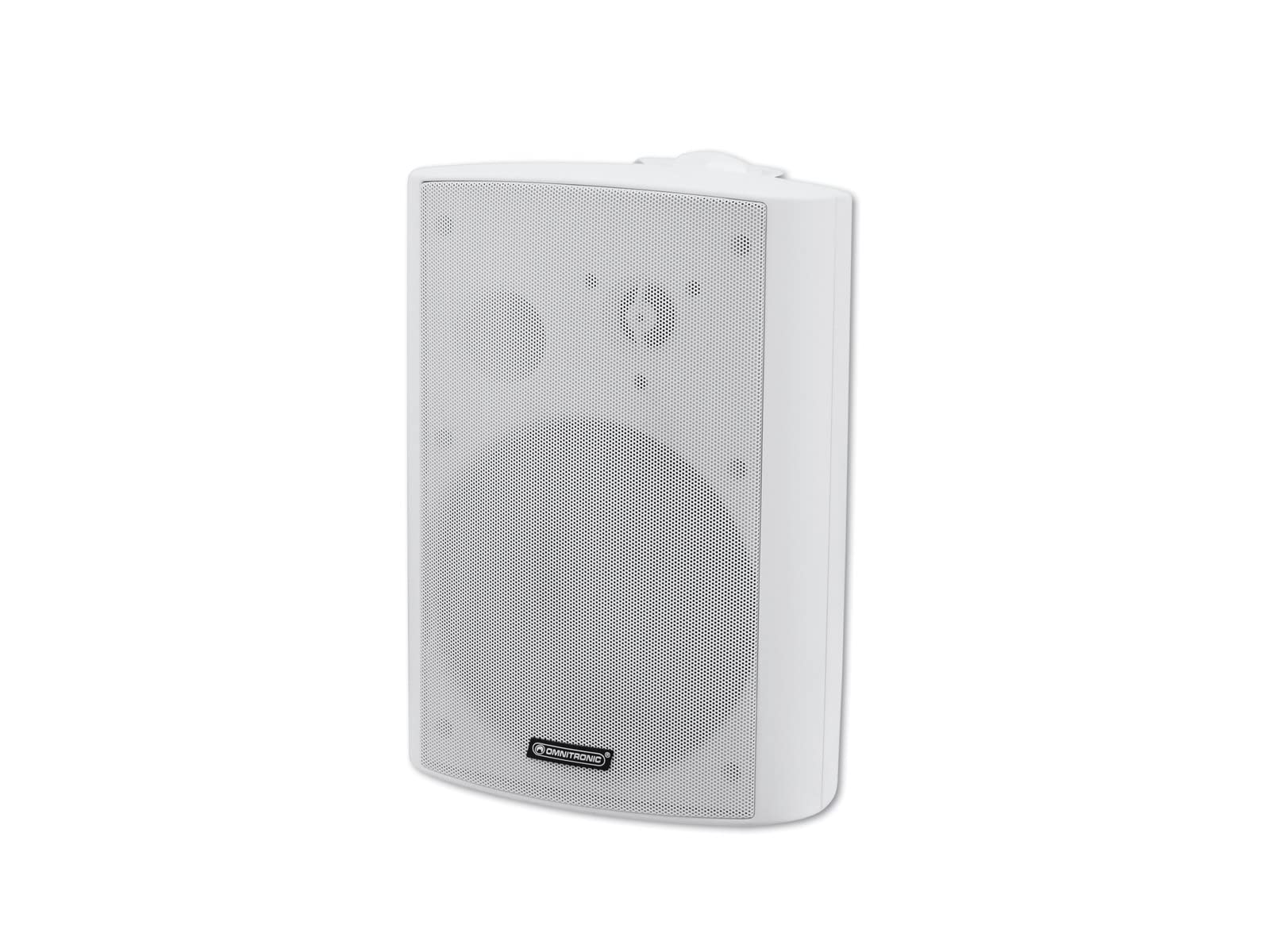 OMNITRONIC WP-6W ELA-Wandlautsprecher | 2-Wege-Lautsprecher mit Halterung, 100 V, 40 W RMS