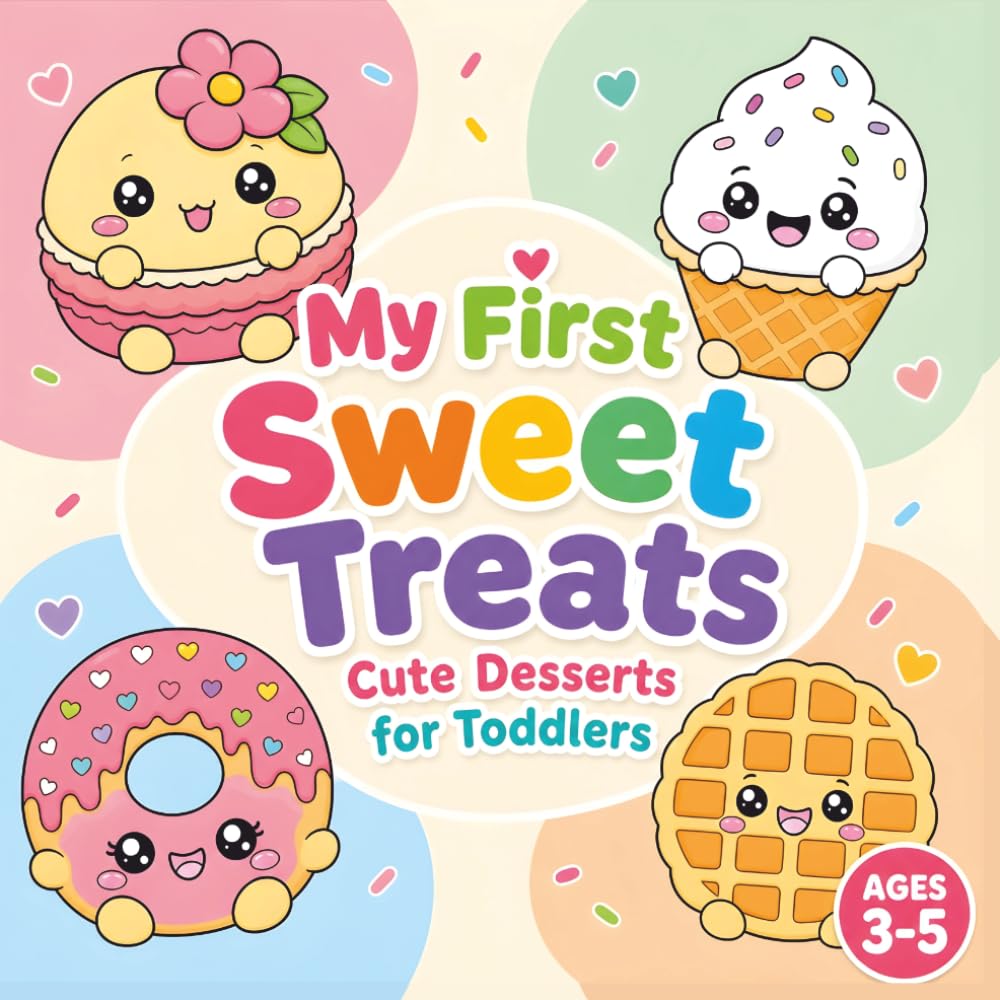My First Sweet Treats: Cute Round Desserts for Toddlers Ages 3-5