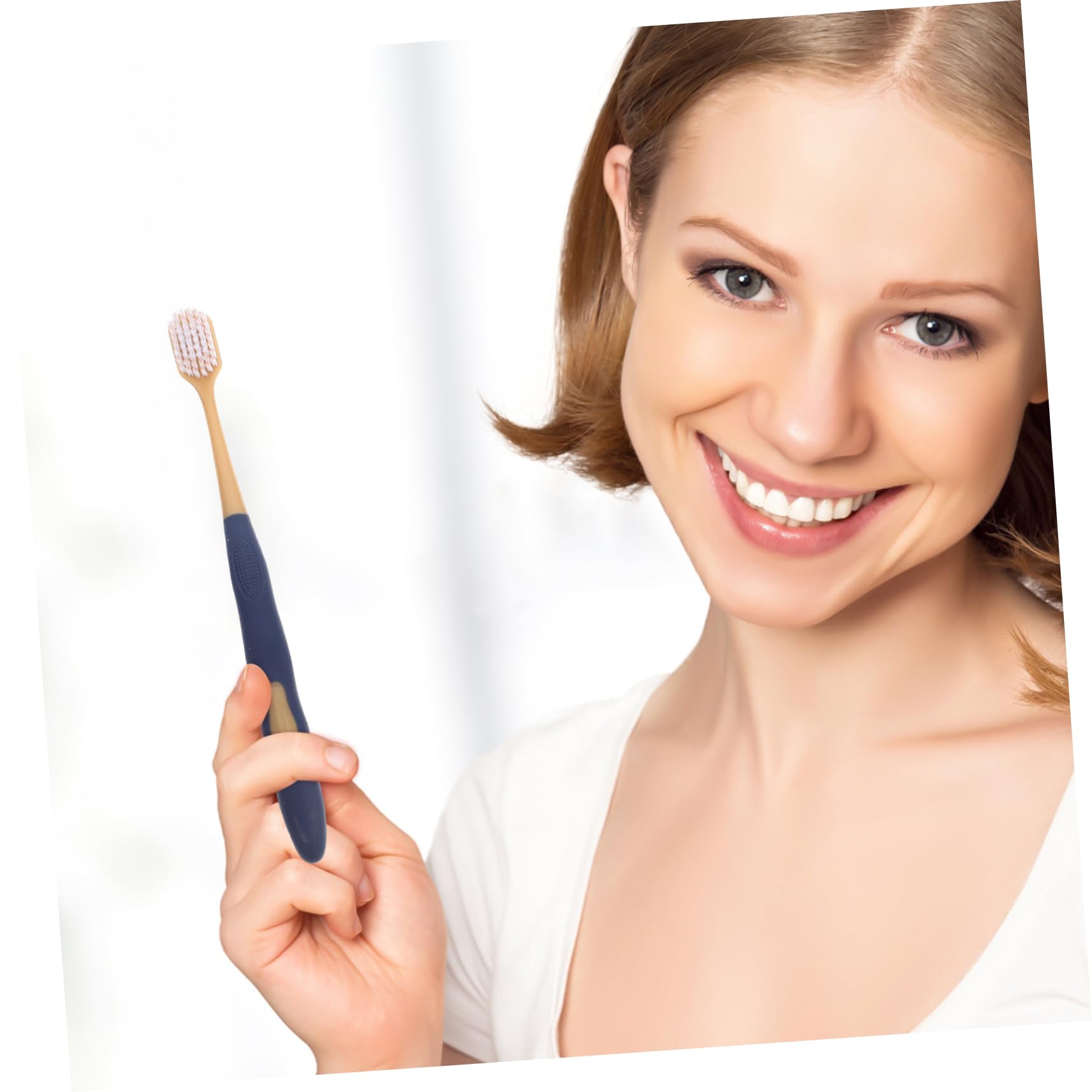 Healvian 36pezzi Spazzolini da Denti Manuali Setole Morbide Spazzolini da Denti Compatti e Portatili per Uso Quotidiano Casa Viaggio Design Ergonomico Testina Larga per Pulizia Delicata