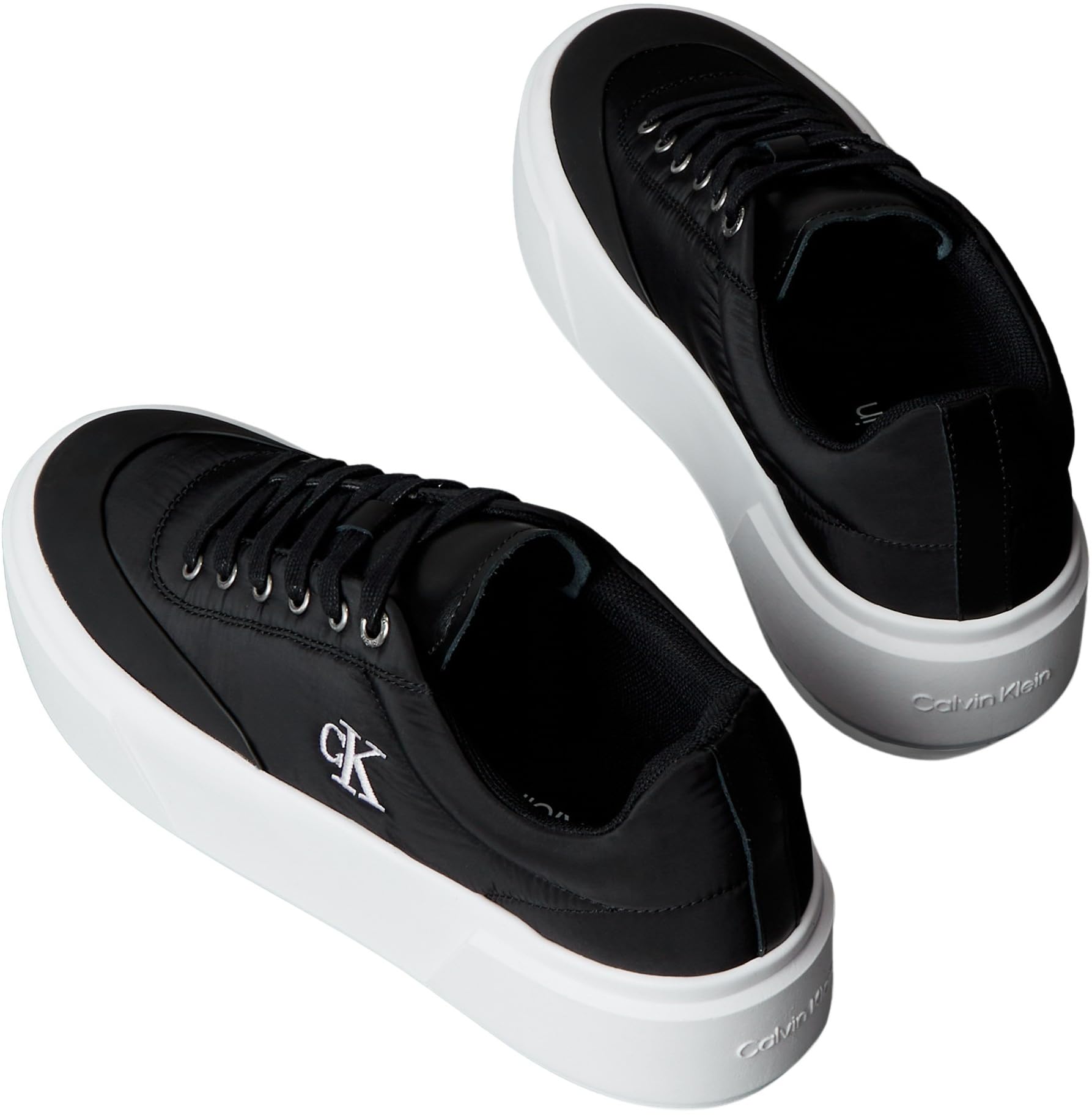 Calvin Klein Flatform Lace Up Nyl Mix Yw0yw02013 Parte Superior bajaMujer