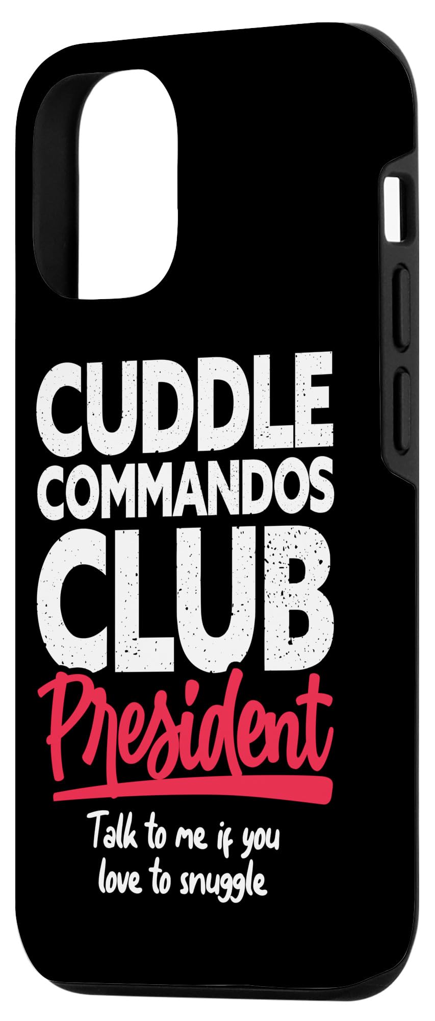 iPhone 14 Pro Cuddle Commandos Club President Funny Design Case - Image 2