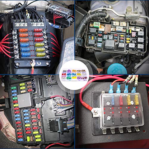 Nilight 50014R 140Pcs Low Profile Mini Blade Fuse Assortment thumb #7