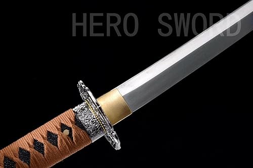 Miniatura 8 de SEKIRO Shadows Die Twice Wolf Cosplay Réplica Katana Mortal Blade Japonés Samurai Espada Manganeso Hoja de Acero Listo para Combate