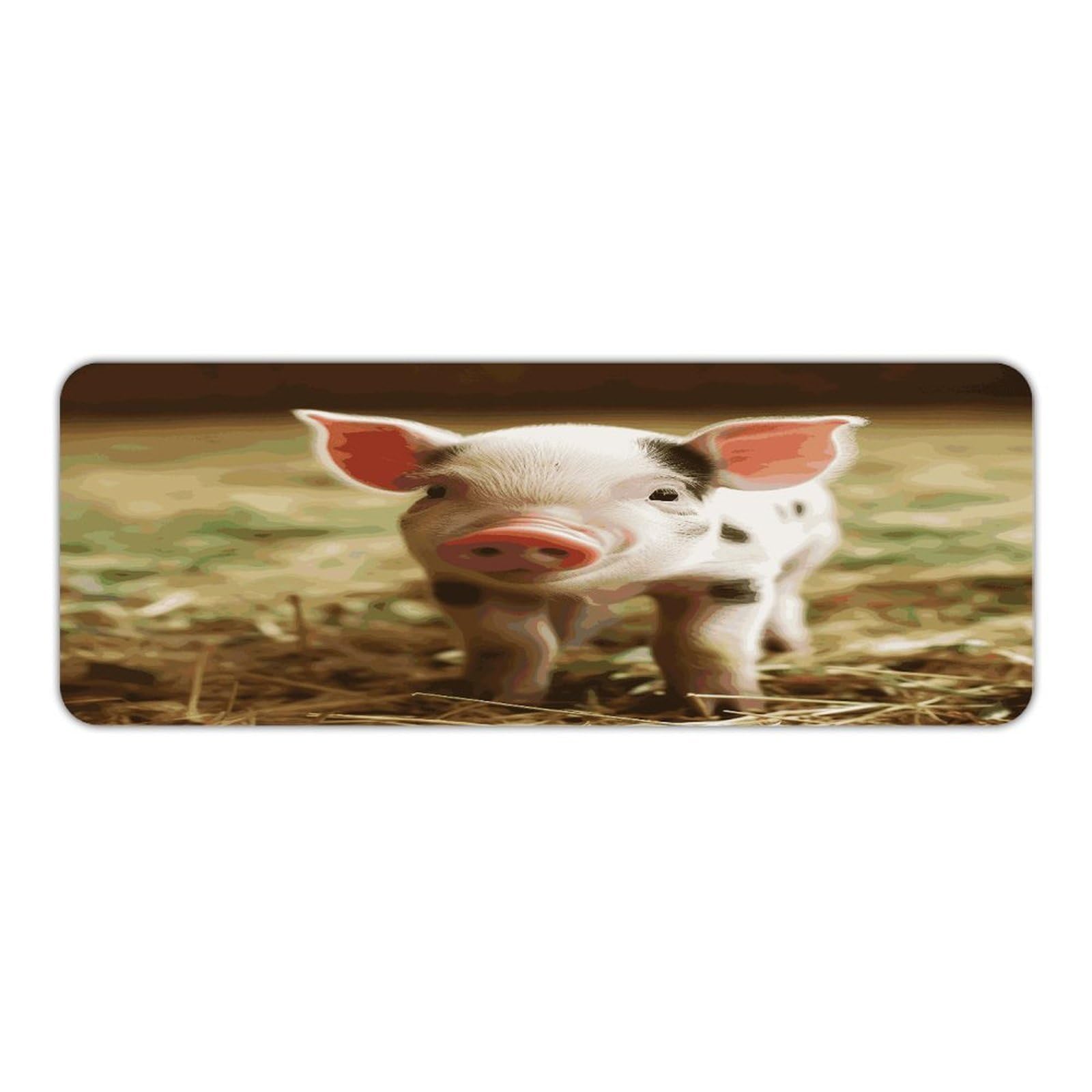 Alfombra antideslizante y suave Smiling (1), protector lavable de 45 x 120 cm para suelos