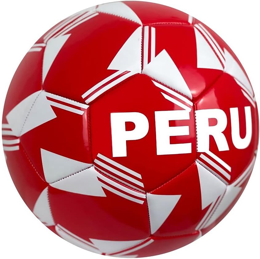 Icon Sports Peru Soccer Ball (Size 5), Pelota de Futbol de Peru #5