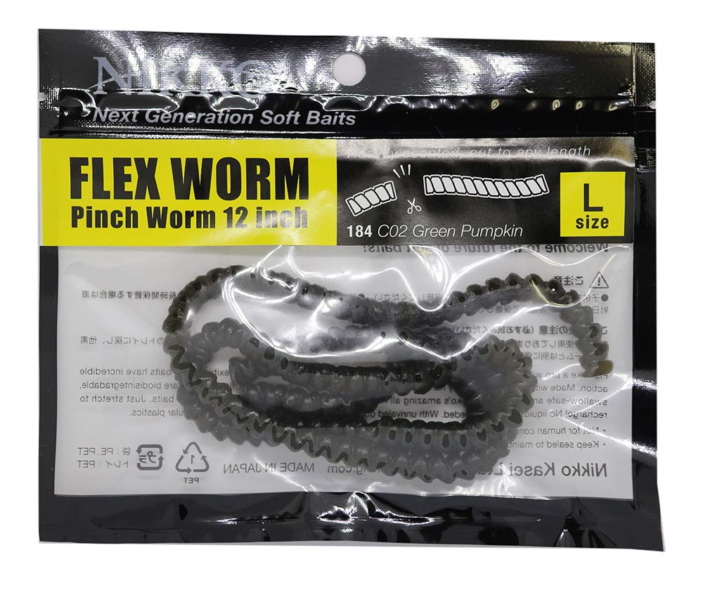 Nikko FlexWorm - Pinch Worm 12" Large
