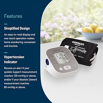 OMRON Bronze Upper Arm Blood Pressure Monitor, Clinically Validated, Medical Grade, Connects to OMRON app for Unlimited Readings, Blood Pressure Machine with Bluetooth Wireless Technology