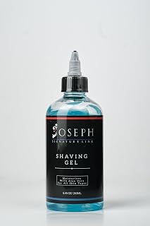 Clear Shave Gel with Aloe Vera – Transparent Shaving Gel for Men, Smooth Razor Glide, Hydrating & Cooling Formula, No Irritation – Professional Barbershop Quality