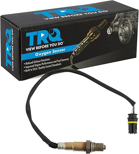 Vista 78 de TRQ Sensor de Oxígeno O2 de 4 Hilos de Banda Estrecha Compatible con VW Atlas 2.0L 2018-21, VW GTI 2.0L 2016-18, Audi A3 Quattro 2.0L 2015-18, VW