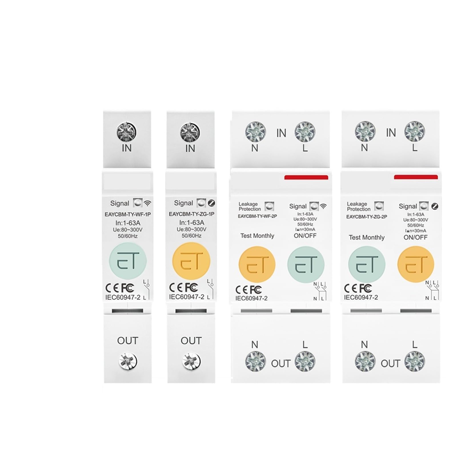 Module de protection électrique premium avec compteur d'énergie kWh précis - 5