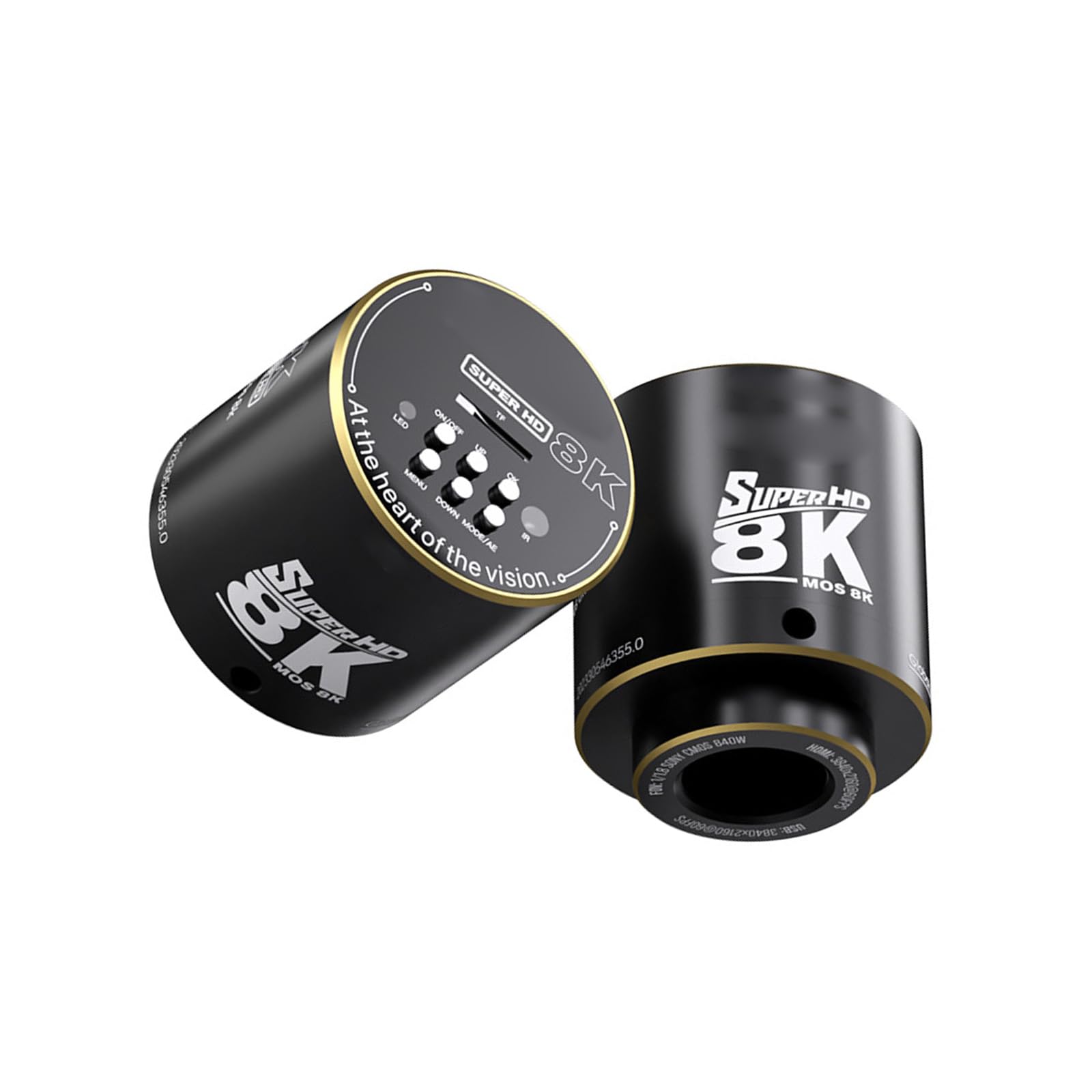 Cámara microscopio de alta resolución 8K 4K 60FPS video y opción de salida múltiple para aplicaciones científicas, microscopio de inspección industrial