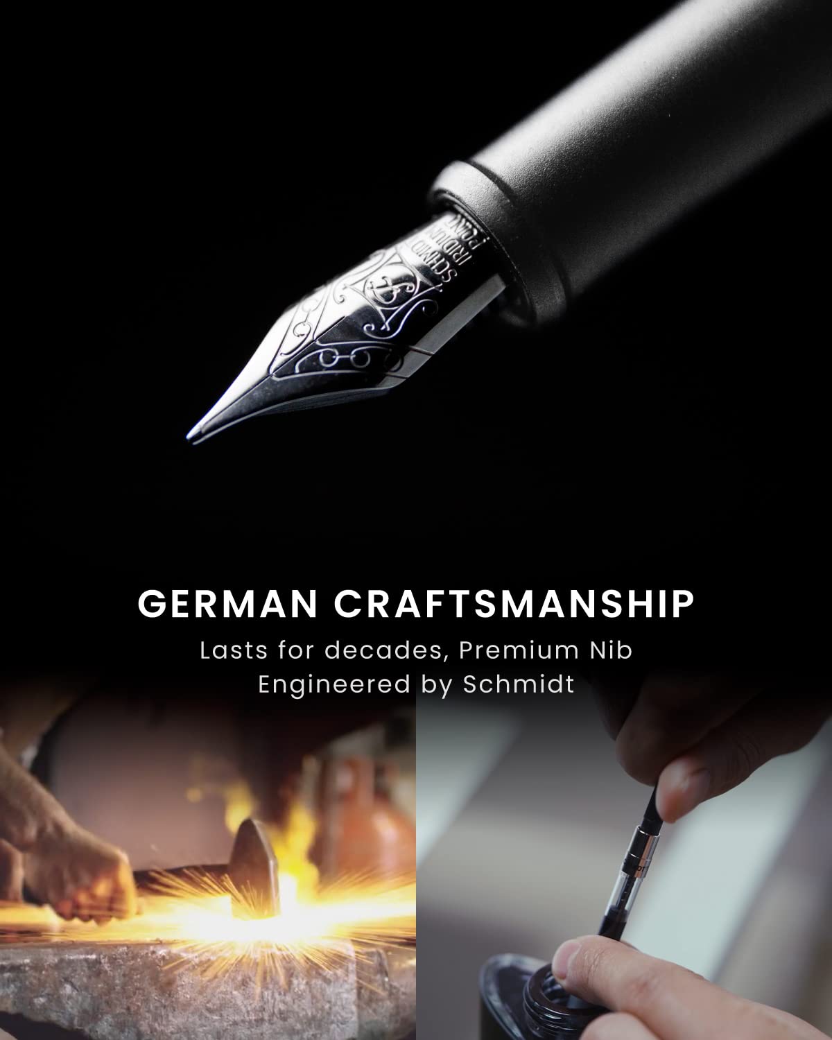 novium Hoverpen 3.0 Future Edition, Men's Luxury Pen, Fine Nib, Unique High-Tech Space Inspired Design, Futuristic Aesthetic - Image 3