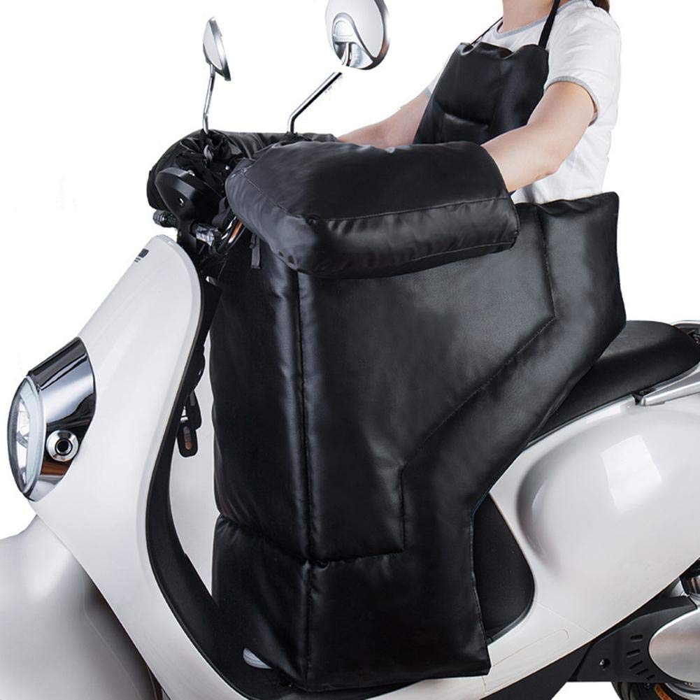 Tablier Scooter, Couvre Jambe Scooter Couverture de la Jambe Moto Couverture du Genou Heurt Protection imperméable Hiver Hiver Tablier résistant à Froid