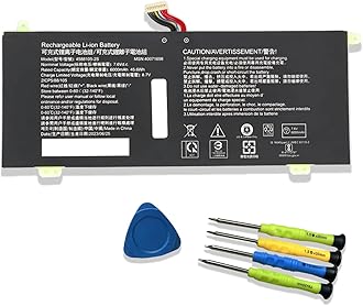 4588105-2S 4588106-2S Laptop Battery Replacement for Dynabook Satellite Pro C40-J C40-G C50-H-108 C50D-B-115 for Medion Akoya E15403 30027586 Series 40072215 4588105-2S 4588106 7.6V/45.6Wh