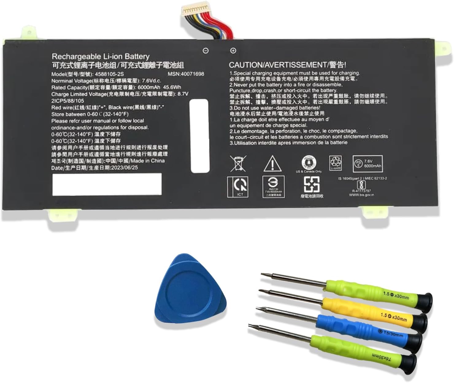 EFOHANA 4588105-2S Laptop Battery Fit for Toshiba Dynabook Satellite Pro C40-J C40-G C40-H C50-E C50-J C50-H C50-G CS40L CS50-L Series