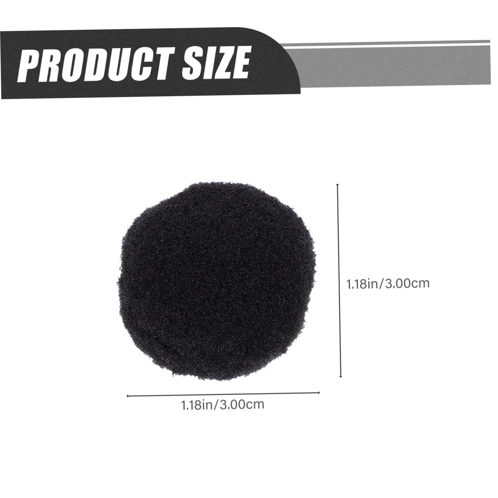 PLAFOPE Bommel Aus Polyester Brosche Dekorationen Flauschige Pompons Bommel-Ornament Künstliche Bommelbälle Flauschige Kugeln Künstliches para Pompons Selber Basteln Polyestervlies