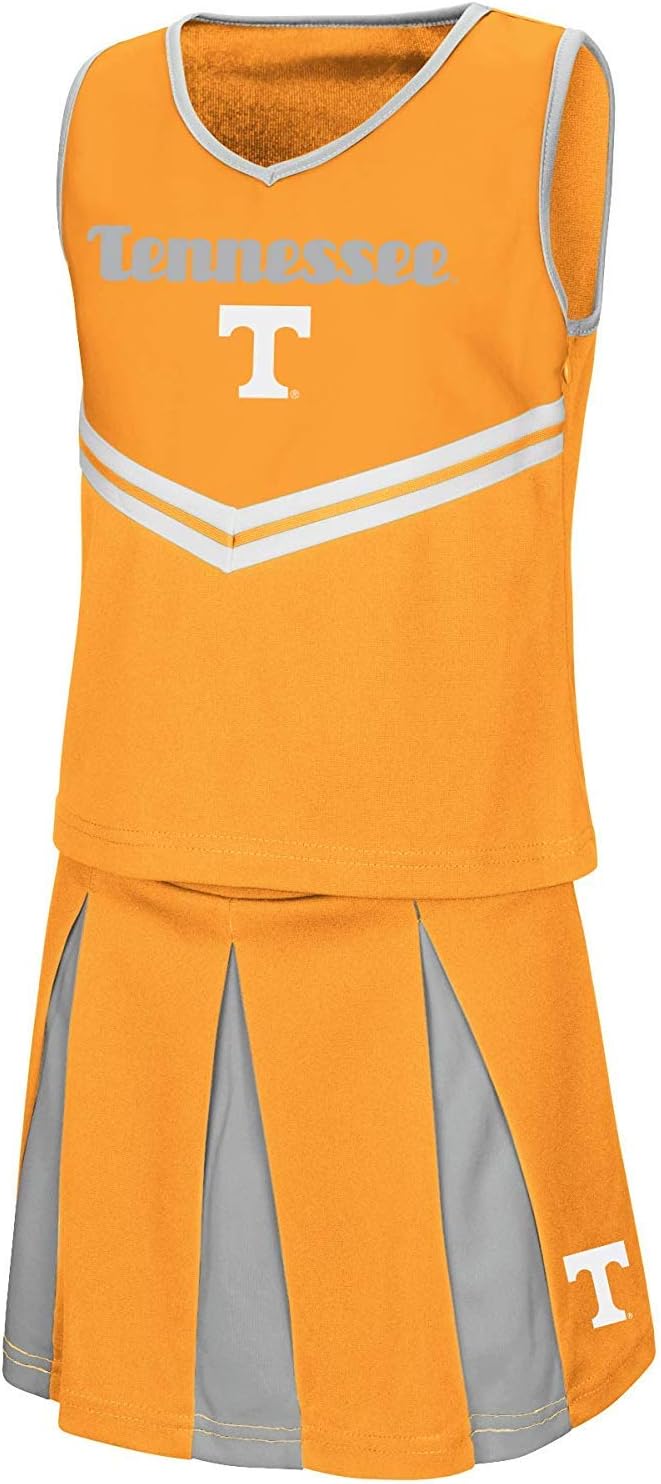 Colosseum Youth NCAA-Girls Cheer Set-Tennessee Vols-Youth Medium