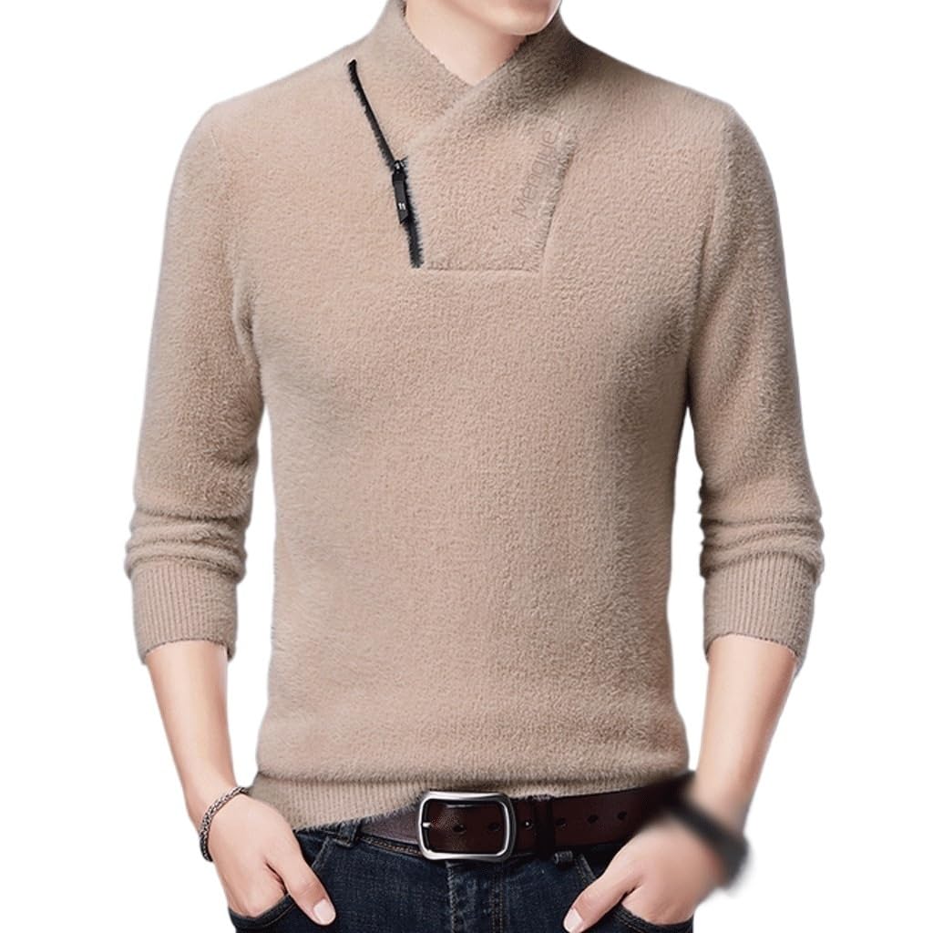 Pull à col roulé homme mode coréenne pullover knit taille M