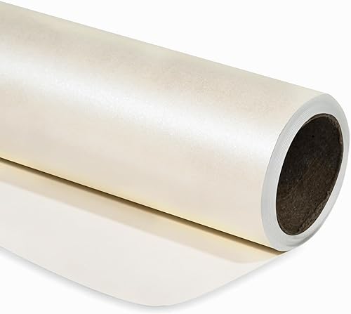 Vista 25 de RUSPEPA Papel de regalo morado mate, color liso perlado, papel brillante perfecto para bodas, cumpleaños, Navidad, baby shower, 17 pulgadas x 32.8