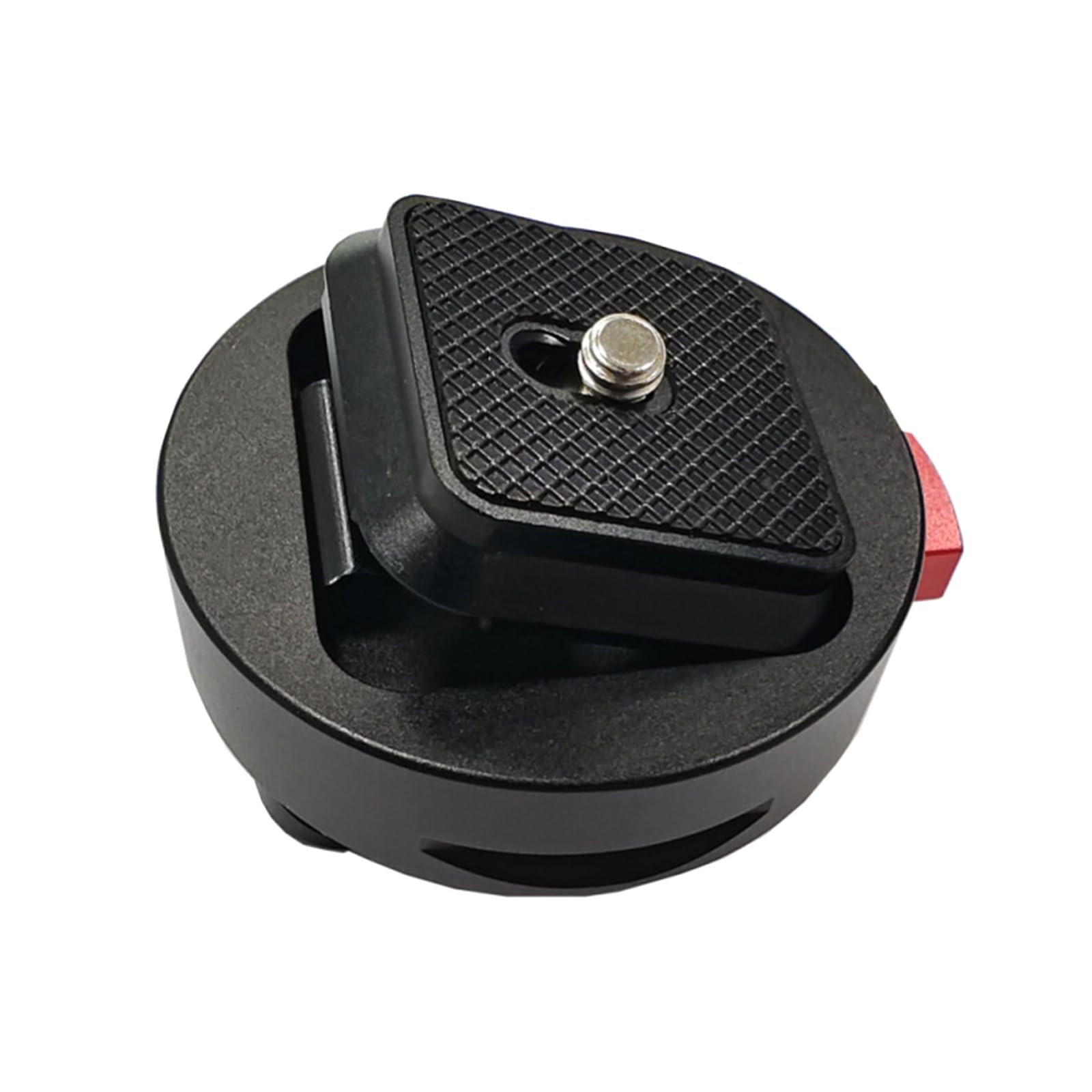 Tipo Rapido Staccare Camera Mount Treppiede Adattatore Base Compatibile Più Dispositivi per Videografia Staffa Fotocamera Metallo