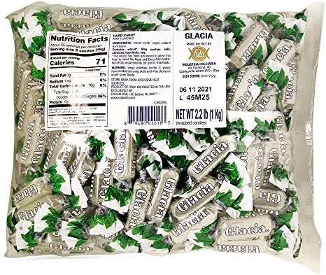 Perugina Glacia Mint Candy 2.2 lb (35 ounces/ 1 kilo) bag