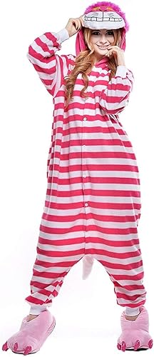 Halloween Onesies Cat Adult Unisex Cosplay Animal Pajamas Costumes Xmas