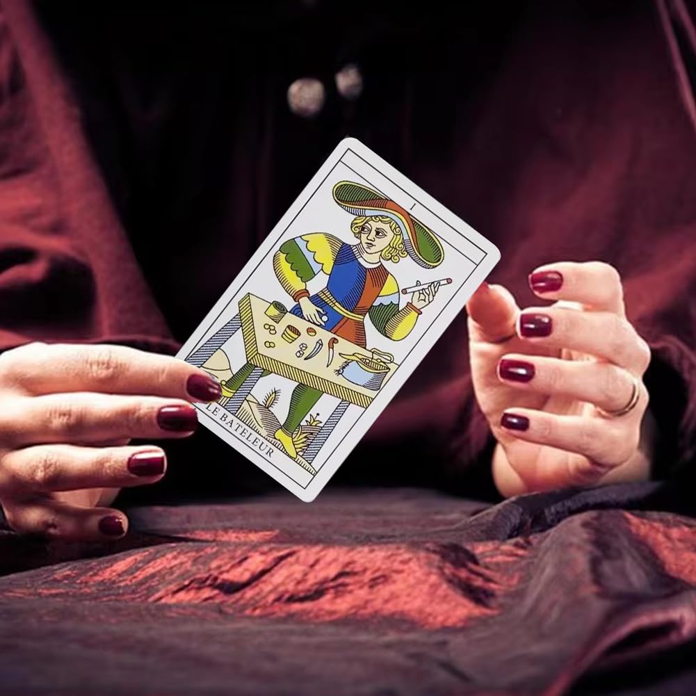 TMRBBesty Tarot Clásico - Baraja Adivinatoria Tradicional, Adecuado para Principiantes, Juegos de Fiesta y Vacaciones TMRBBesty Tarot Clásico - Baraja Adivinatoria Tradicional, Adecuado para Principiantes, Juegos de Fiesta y Vacaciones