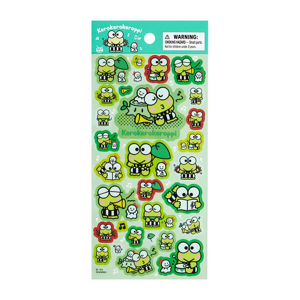 Amazon | サンリオ(SANRIO) シール(歌とダンスでご機嫌) けろけろけろ