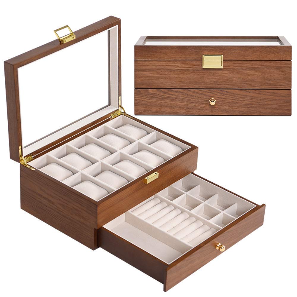 Boîte de montre de collection pour protéger vos bijoux de la poussière et rayures