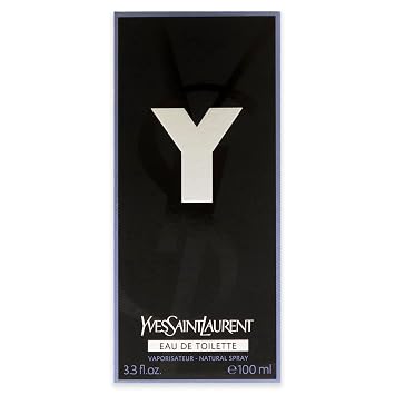 YVES SAINT LAURENT Y Eau De Toilette for Men, 100 ml/3.3 fl oz |