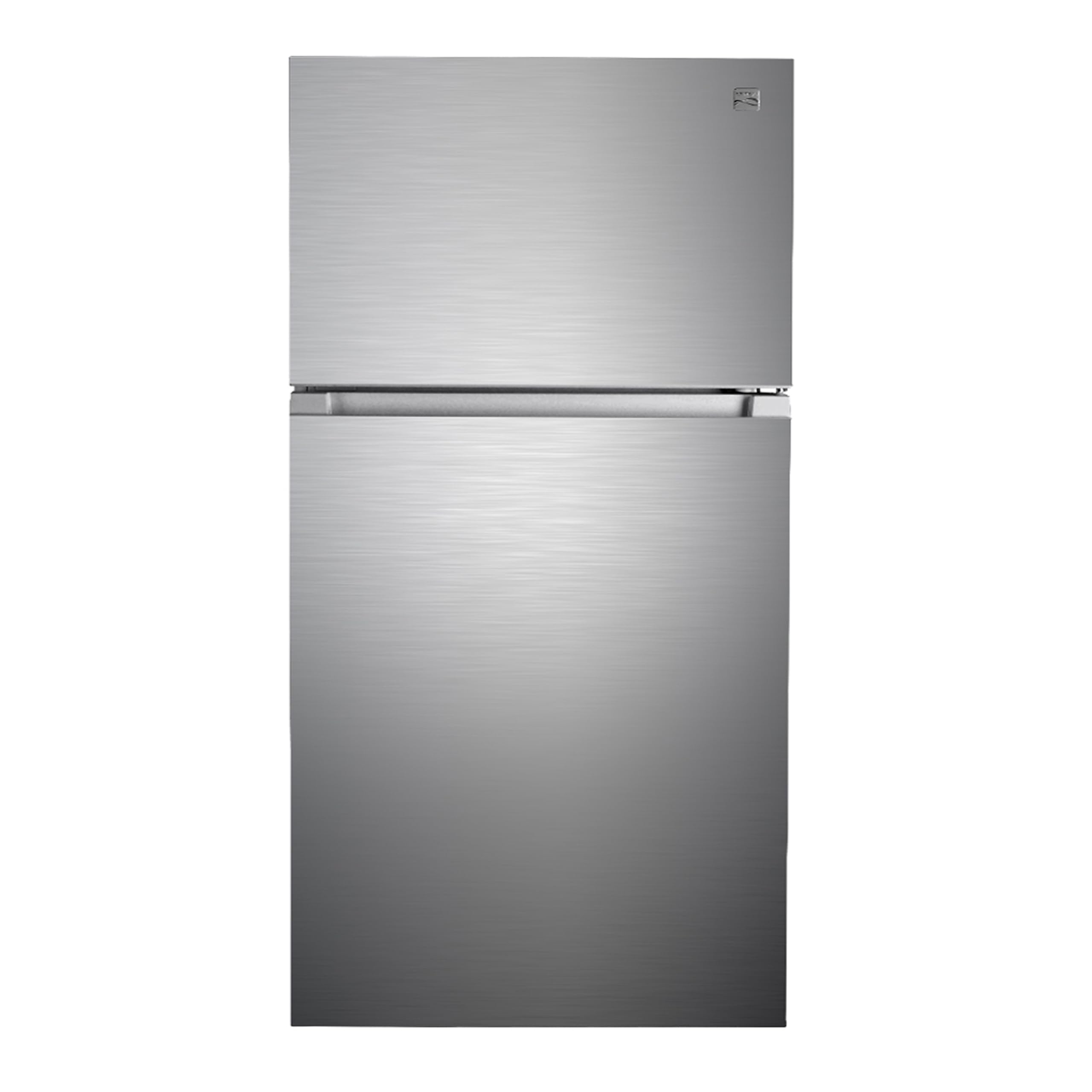 Kenmore 33 in. 20.4 cu. ft Capacity Refrigerator/Freezer with Full-Width Adjustable Glass Shelving, Humidity Control Crispers, Ice Maker, ENERGY STAR Certified, Fingerprint Resistant Stainless Steel