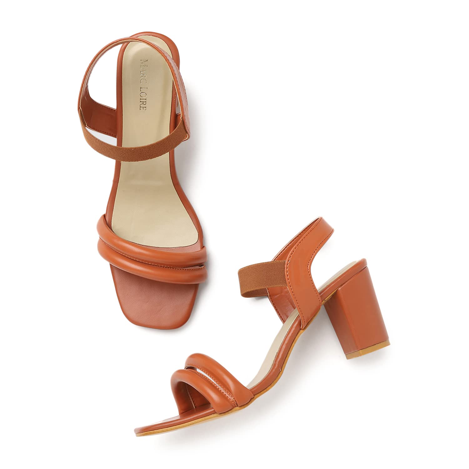 Marc Loire Womens Slip-on Block Heel Sandals, Tan (B0BBMDP8VL) Amazon Price History, Amazon Price Tracker