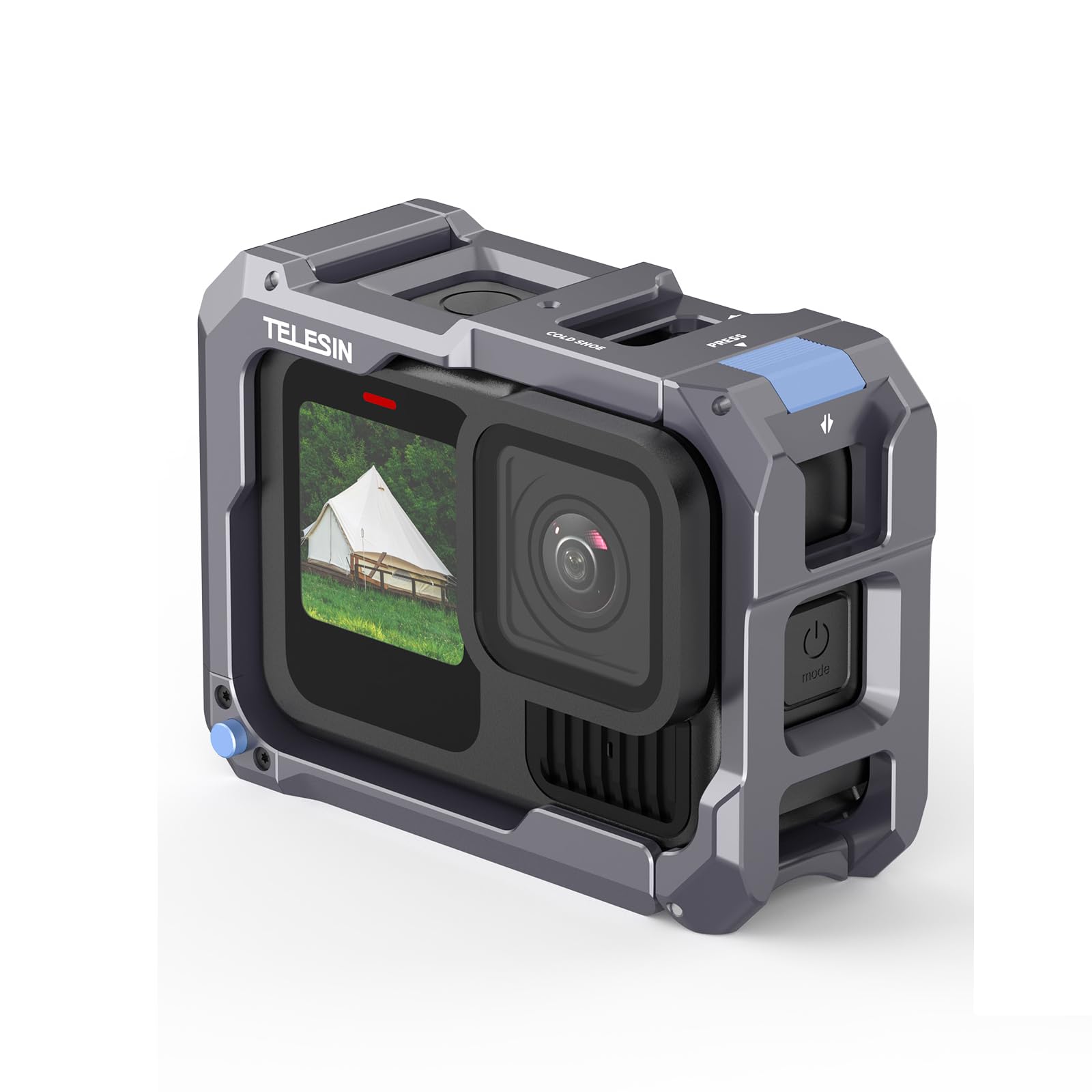 Amazon.com: TELESIN Upgraded Aluminum Alloy Cage Frame Housing for
