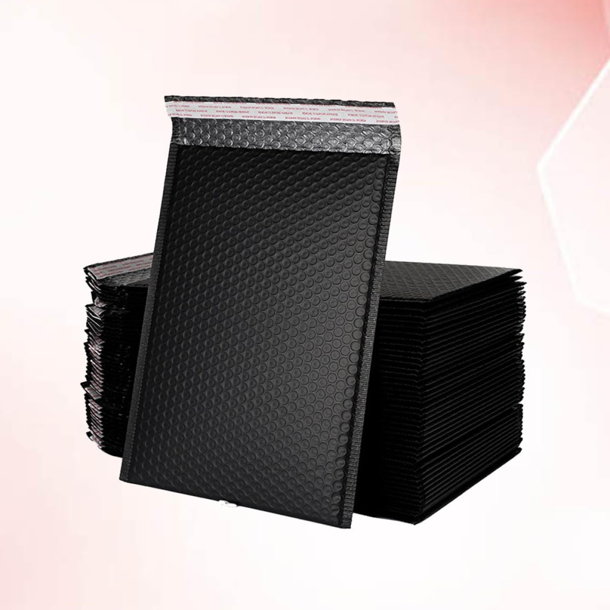 Paquet de Livraison Antichoc Noirs 25 Pièces 33 X 25 CM, Enveloppes à Bulles Auto-Adhésives Étanches pour Envoi Colis et Stockage Polyvalent